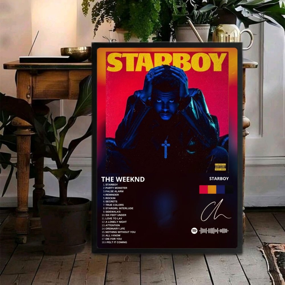the weeknd - starboy - Vibes Districtthe weeknd - starboy BiancoVibes District