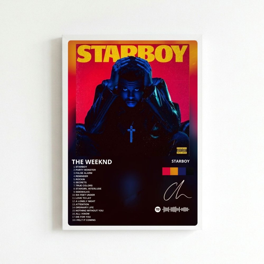the weeknd - starboy - Vibes Districtthe weeknd - starboy BiancoVibes District