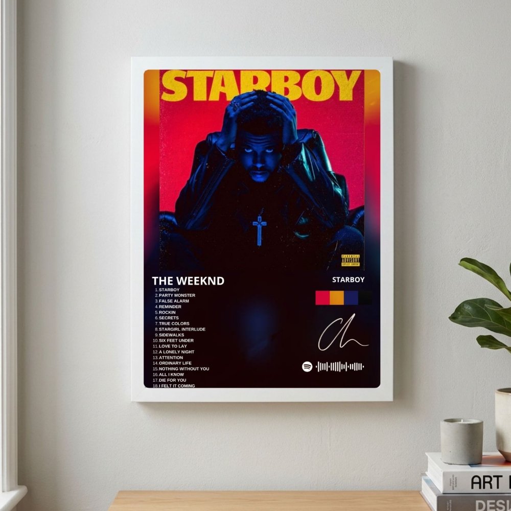 the weeknd - starboy - Vibes Districtthe weeknd - starboy BiancoVibes District