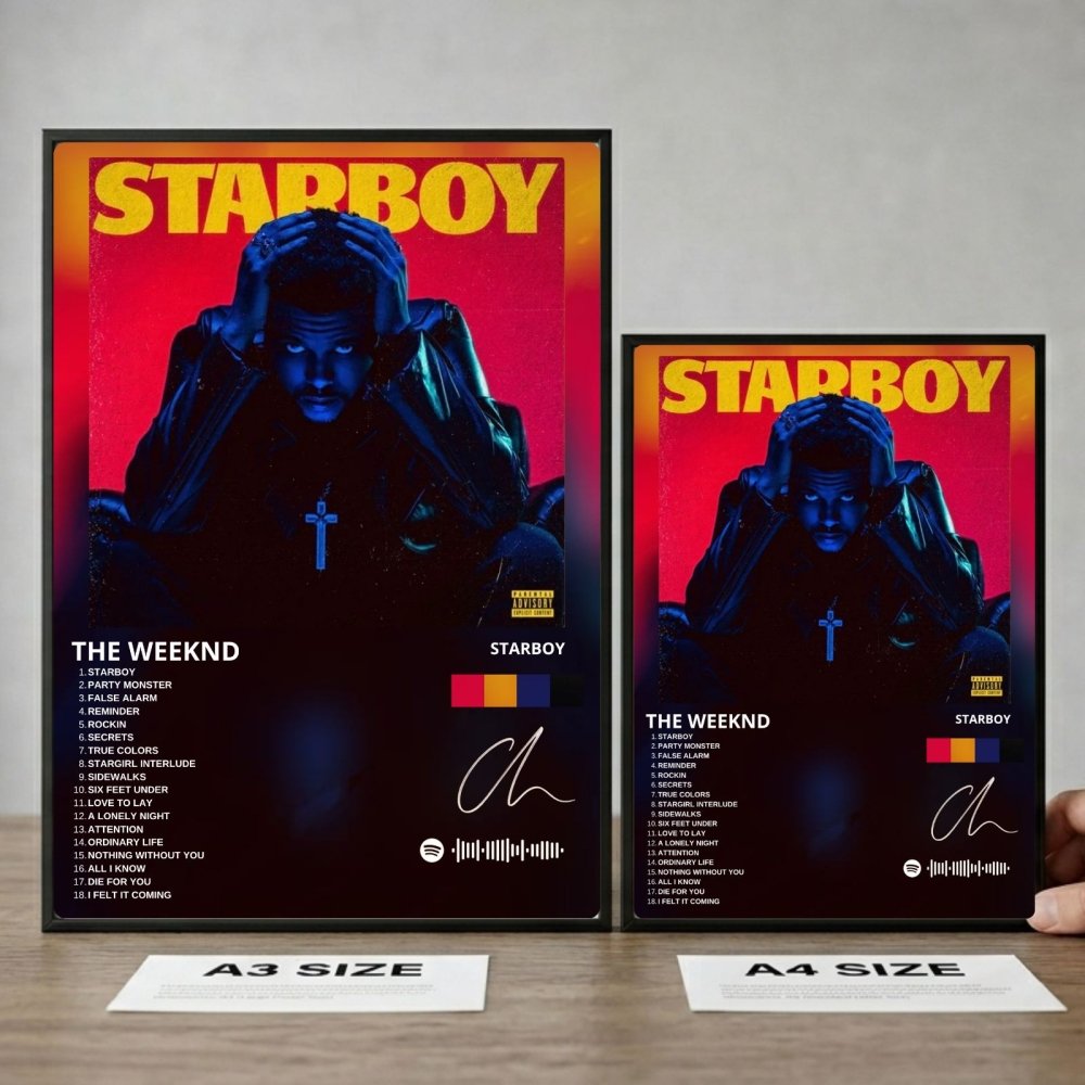 the weeknd - starboy - Vibes Districtthe weeknd - starboy BiancoVibes District