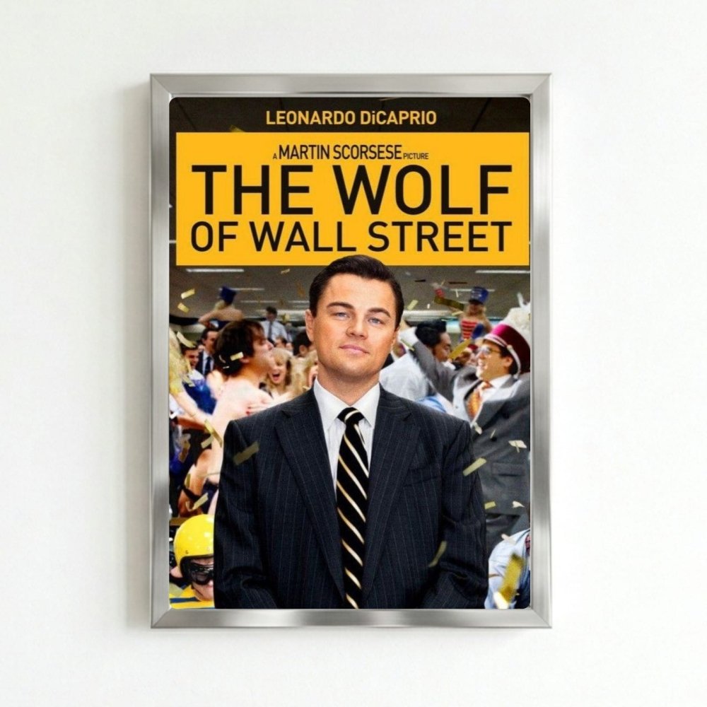 the wolf of wall street - Vibes Districtthe wolf of wall street poster SilverVibes District