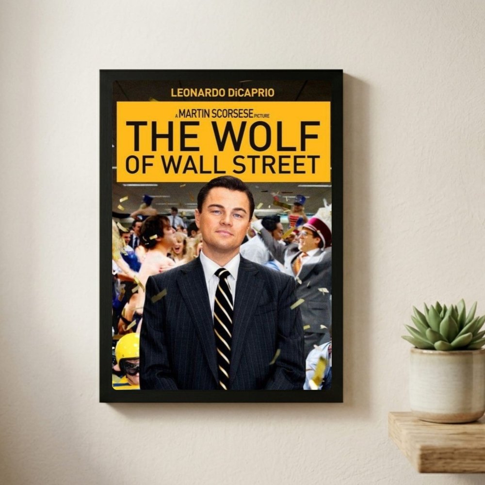 the wolf of wall street - Vibes Districtthe wolf of wall street poster GoldVibes District