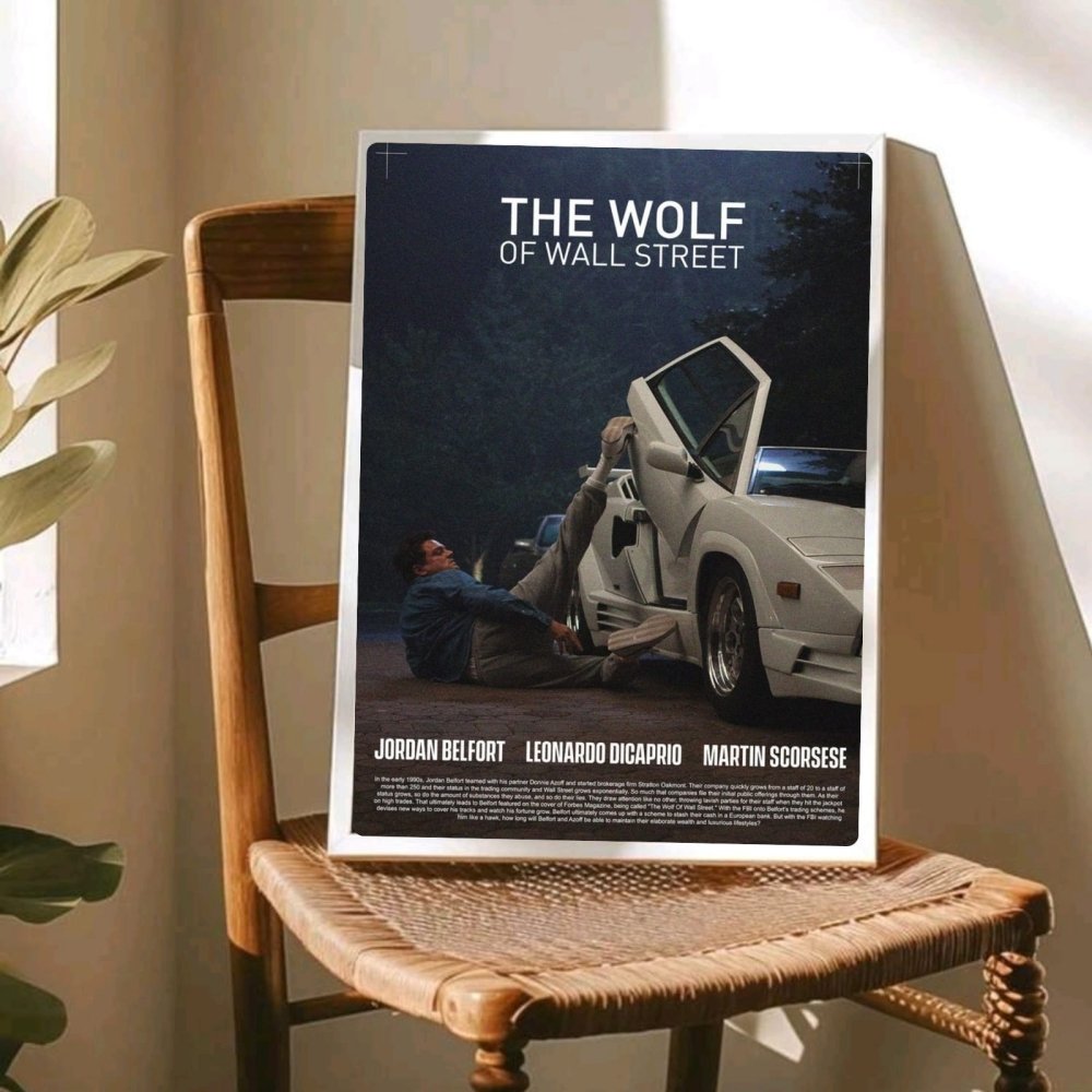the wolf of wall street - Vibes Districtthe wolf of wall street poster SilverVibes District