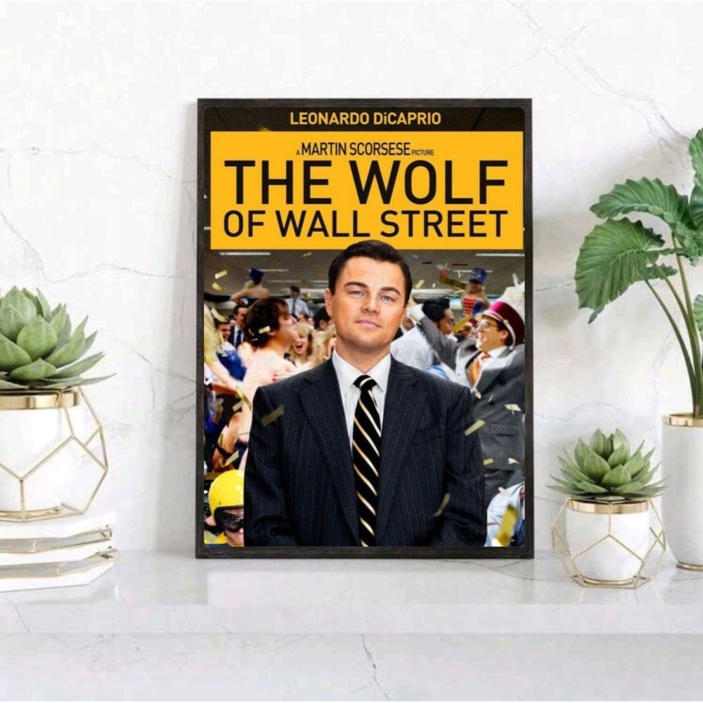 the wolf of wall street - Vibes Districtthe wolf of wall street poster GoldVibes District