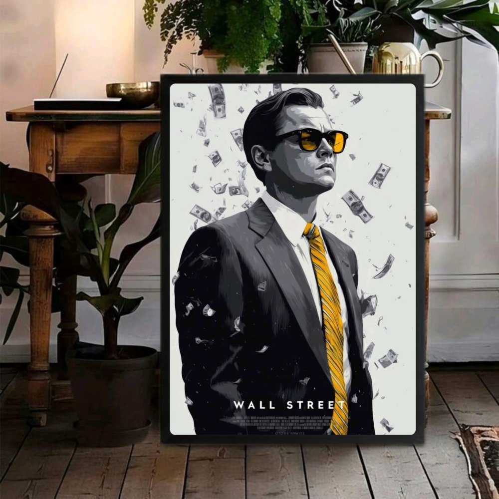 the wolf of wall street - Vibes Districtthe wolf of wall street poster SilverVibes District