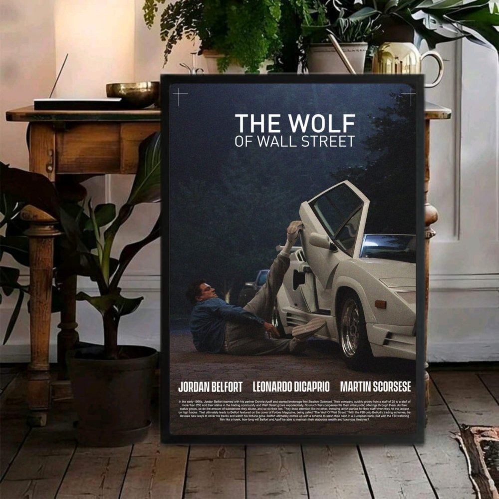 the wolf of wall street - Vibes Districtthe wolf of wall street poster SilverVibes District