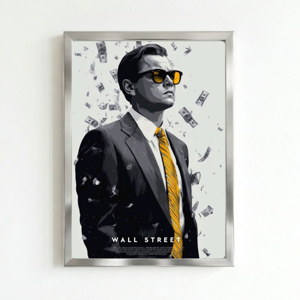 the wolf of wall street - Vibes Districtthe wolf of wall street poster SilverVibes District