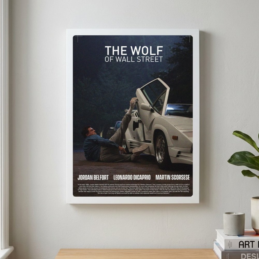 the wolf of wall street - Vibes Districtthe wolf of wall street poster SilverVibes District