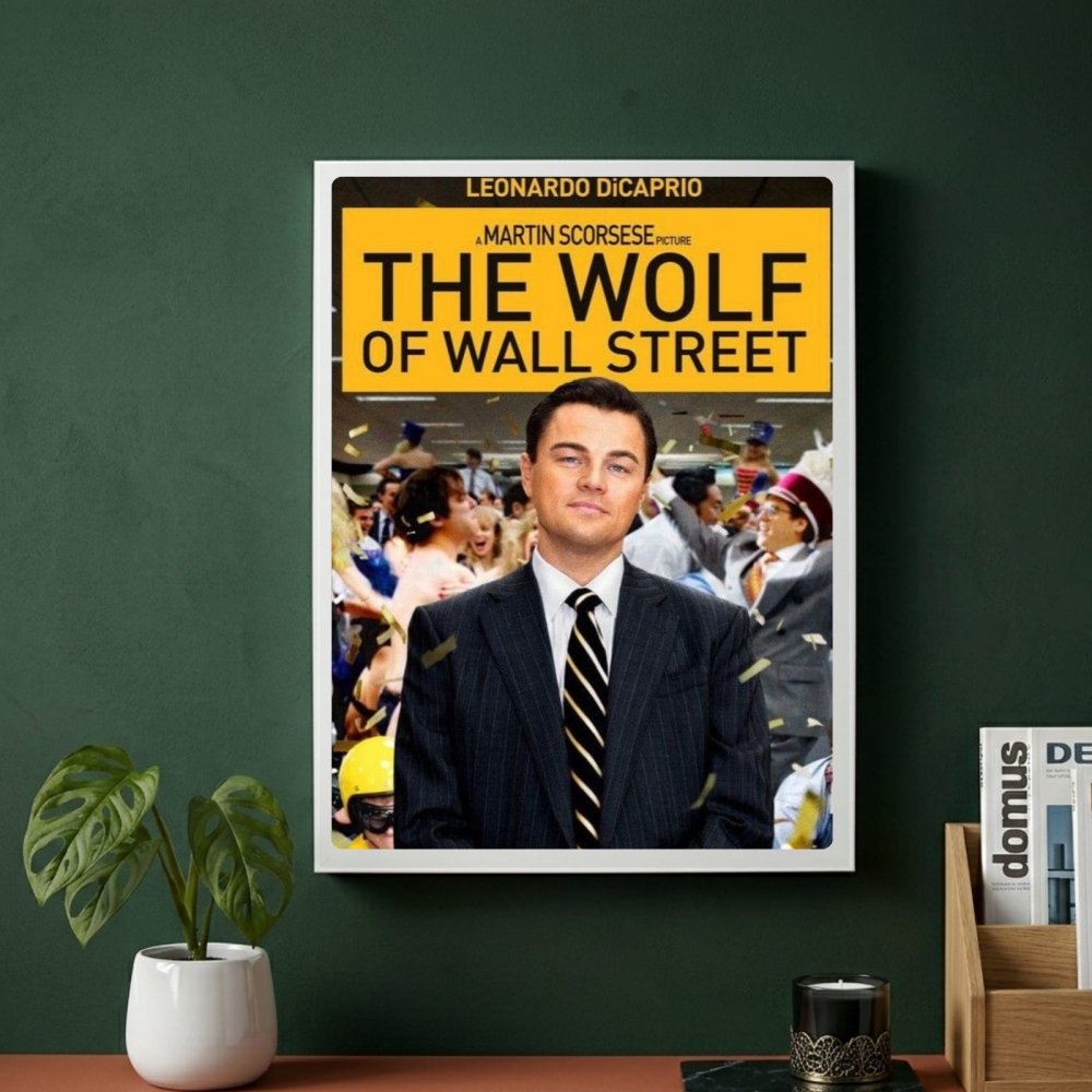the wolf of wall street - Vibes Districtthe wolf of wall street poster GoldVibes District