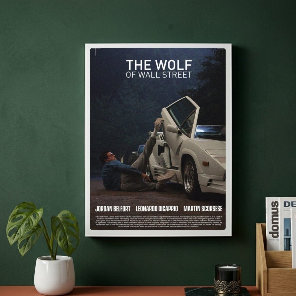 the wolf of wall street - Vibes Districtthe wolf of wall street poster SilverVibes District