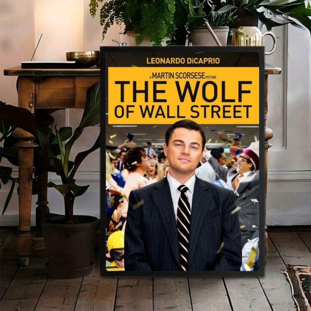 the wolf of wall street - Vibes Districtthe wolf of wall street poster GoldVibes District