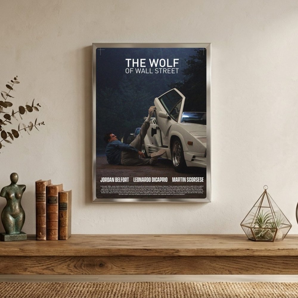 the wolf of wall street - Vibes Districtthe wolf of wall street poster SilverVibes District