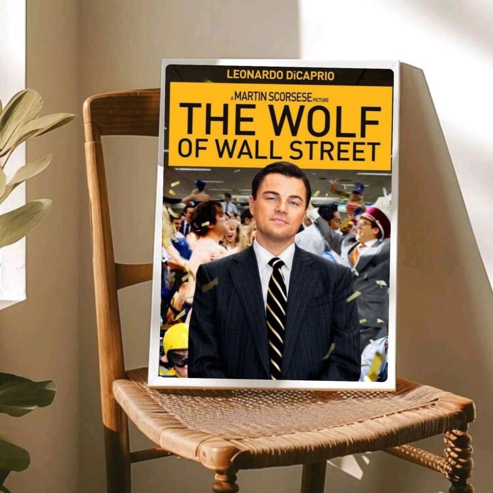 the wolf of wall street - Vibes Districtthe wolf of wall street poster GoldVibes District