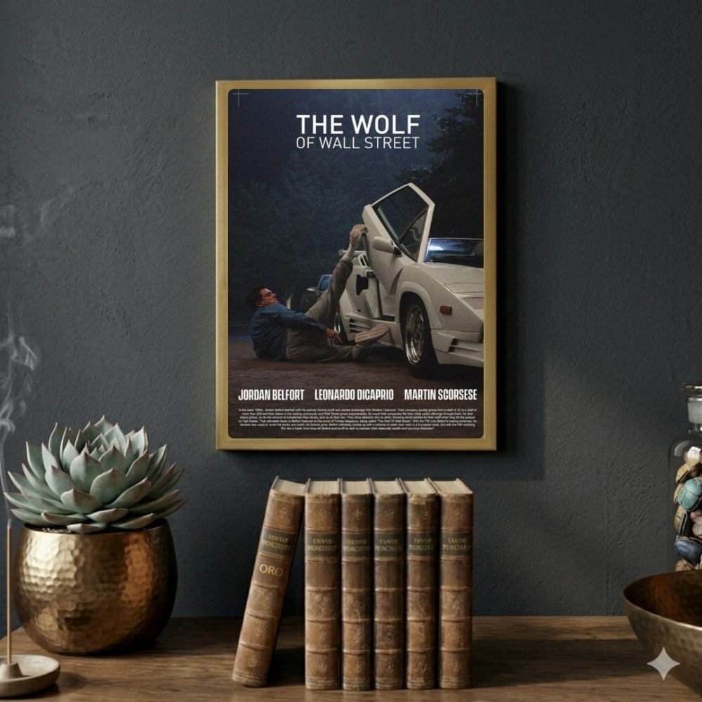 the wolf of wall street - Vibes Districtthe wolf of wall street poster SilverVibes District