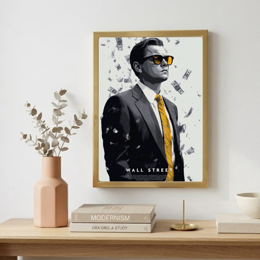 the wolf of wall street - Vibes Districtthe wolf of wall street poster SilverVibes District