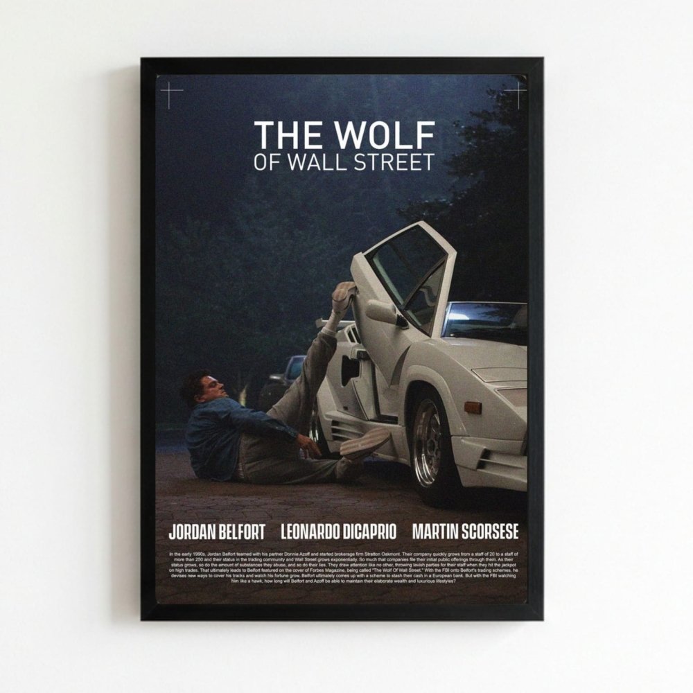the wolf of wall street - Vibes Districtthe wolf of wall street poster NeroVibes District