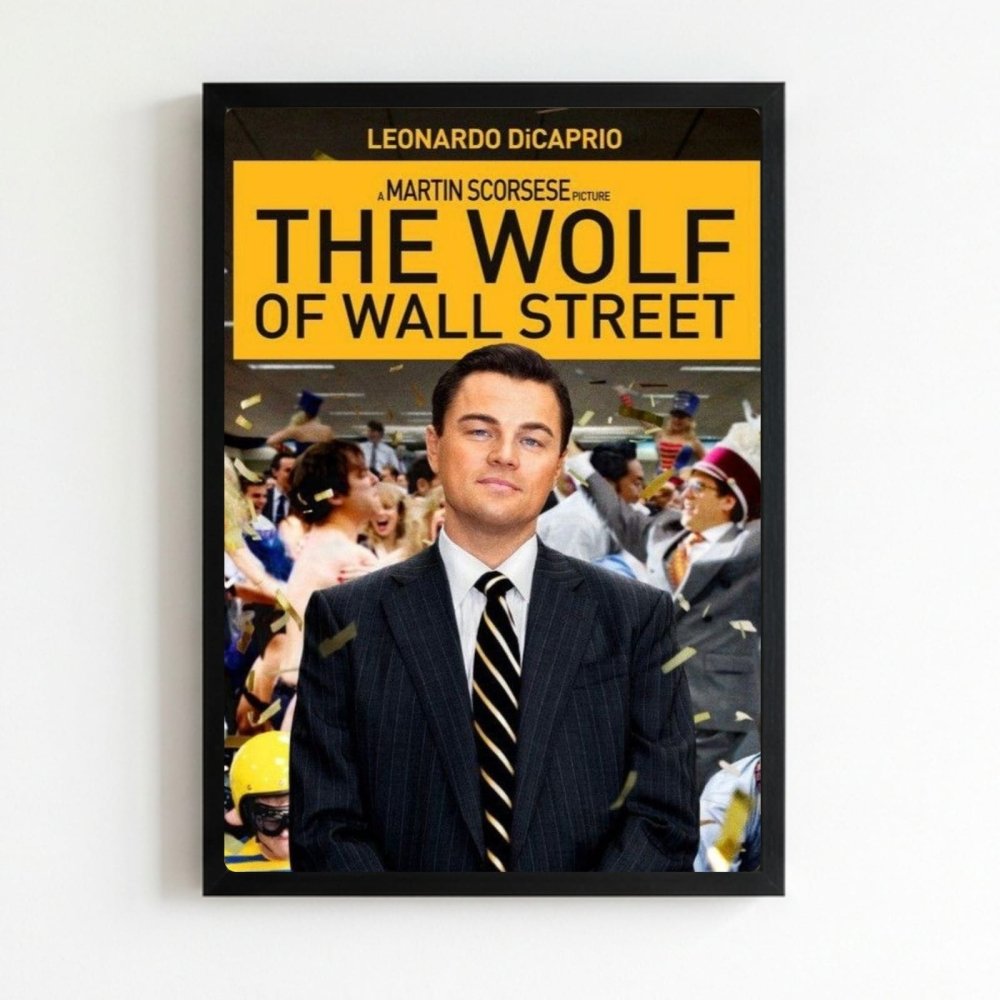 the wolf of wall street - Vibes Districtthe wolf of wall street poster NeroVibes District