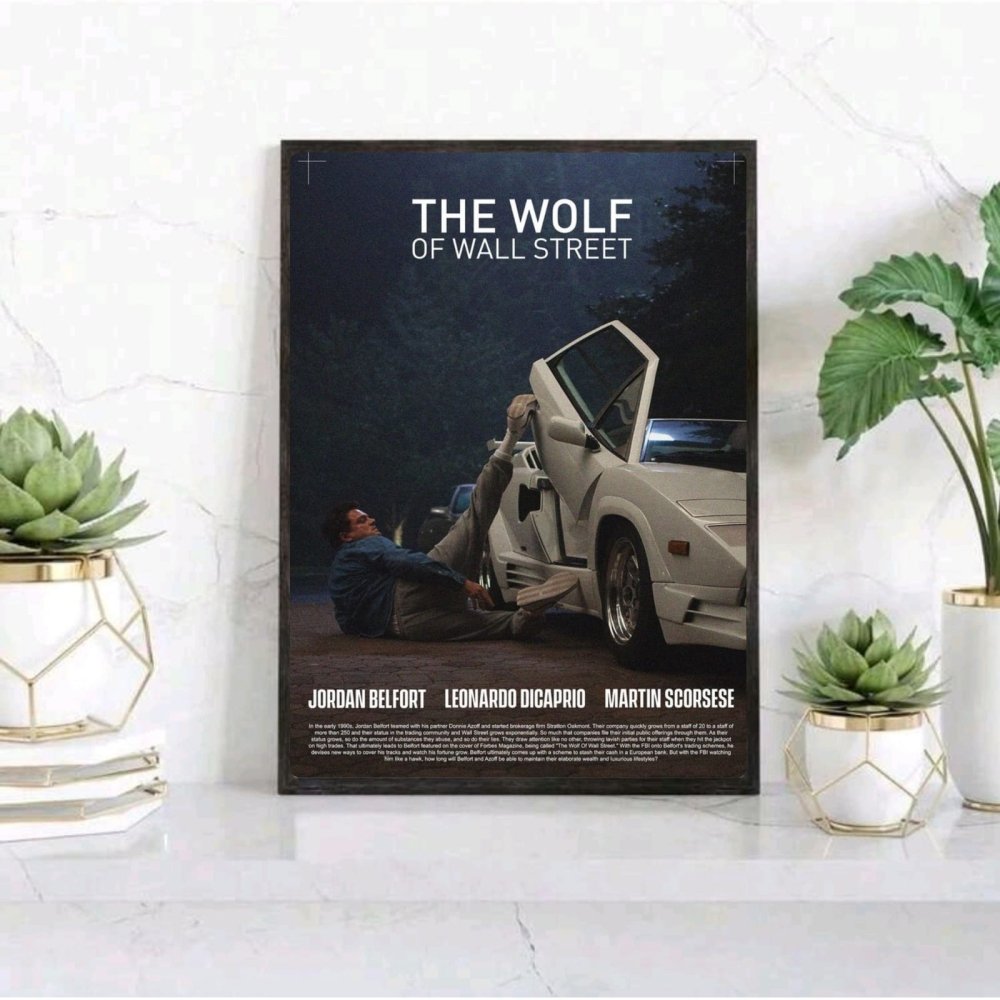 the wolf of wall street - Vibes Districtthe wolf of wall street poster SilverVibes District