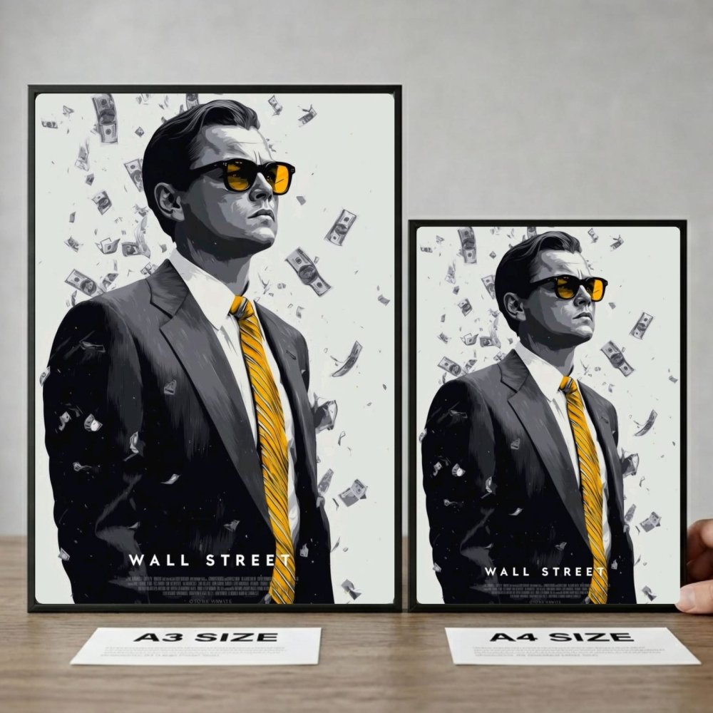 the wolf of wall street - Vibes Districtthe wolf of wall street poster SilverVibes District