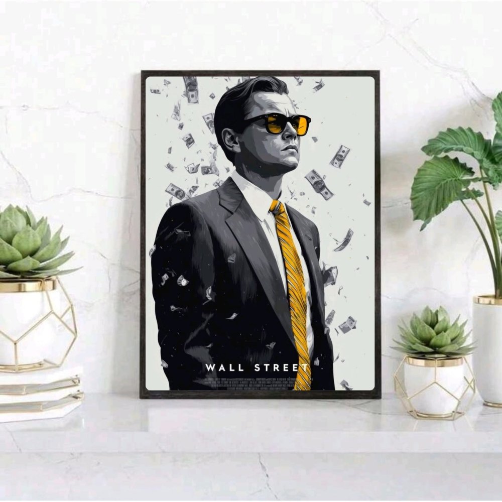the wolf of wall street - Vibes Districtthe wolf of wall street poster SilverVibes District