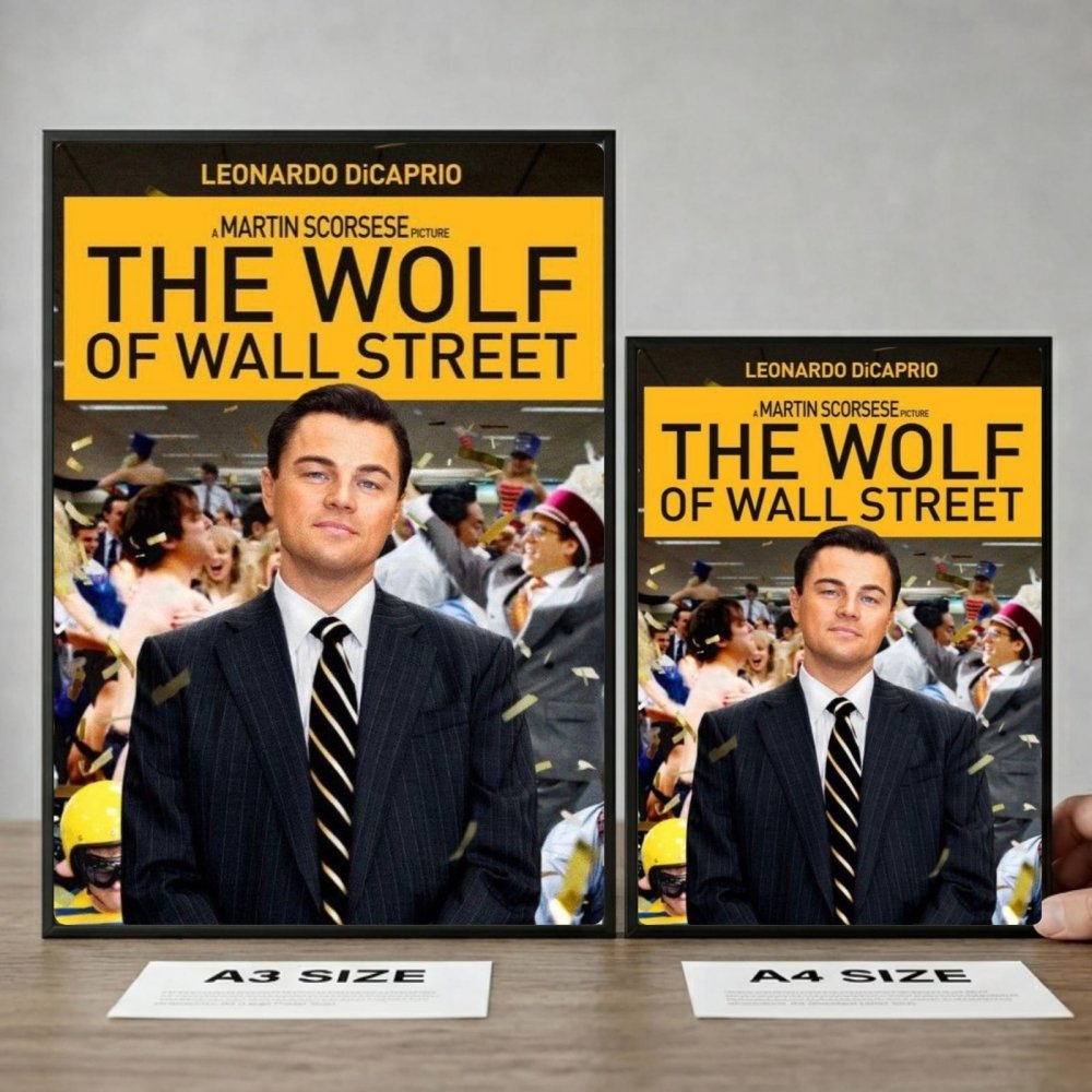 the wolf of wall street - Vibes Districtthe wolf of wall street poster GoldVibes District