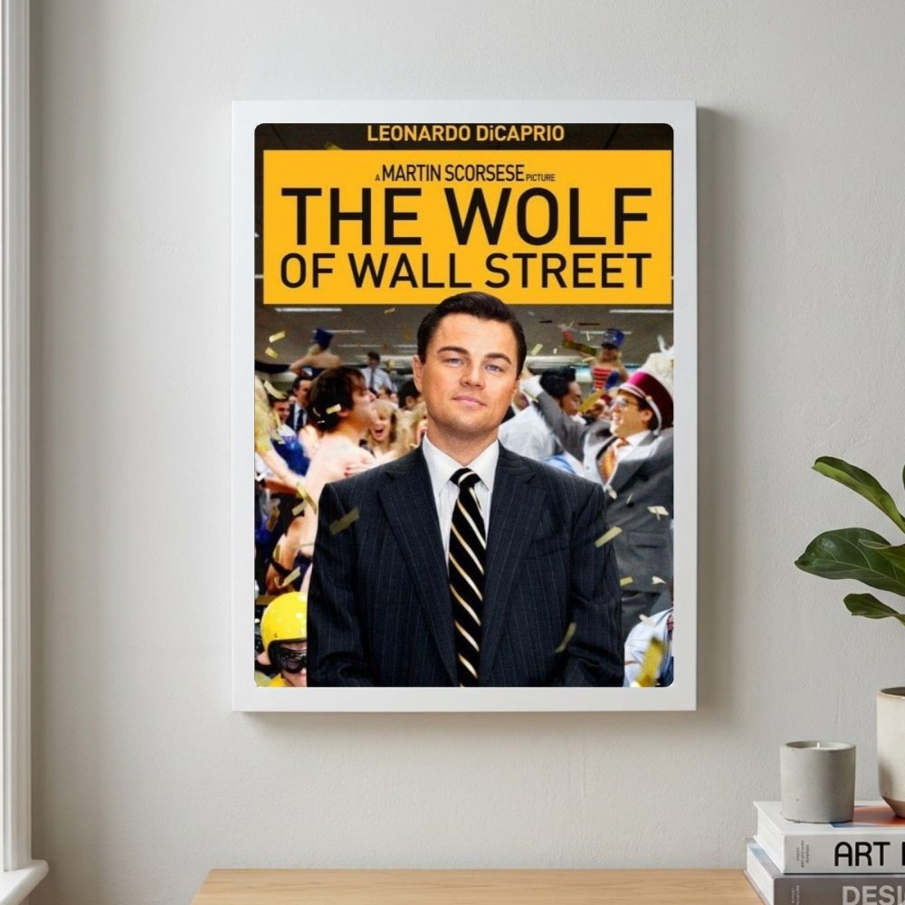 the wolf of wall street - Vibes Districtthe wolf of wall street poster GoldVibes District