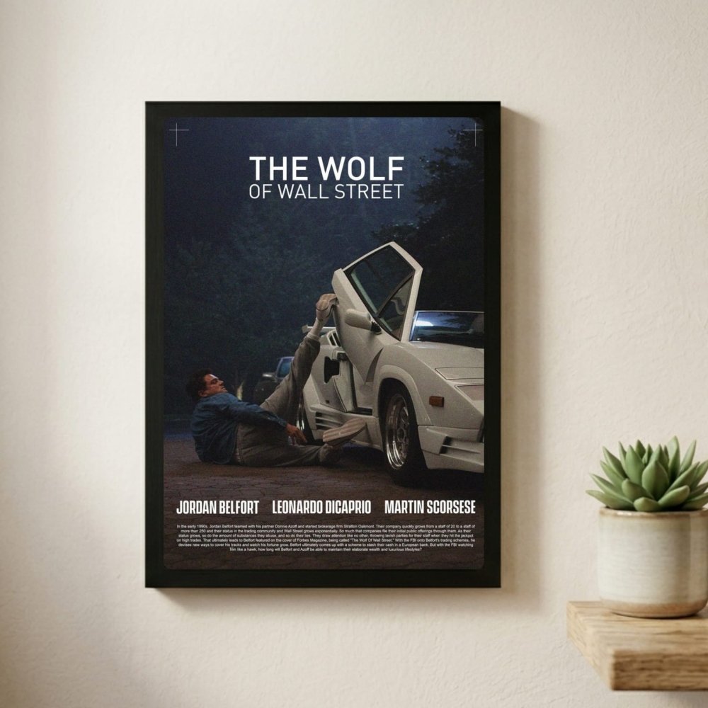 the wolf of wall street - Vibes Districtthe wolf of wall street poster SilverVibes District