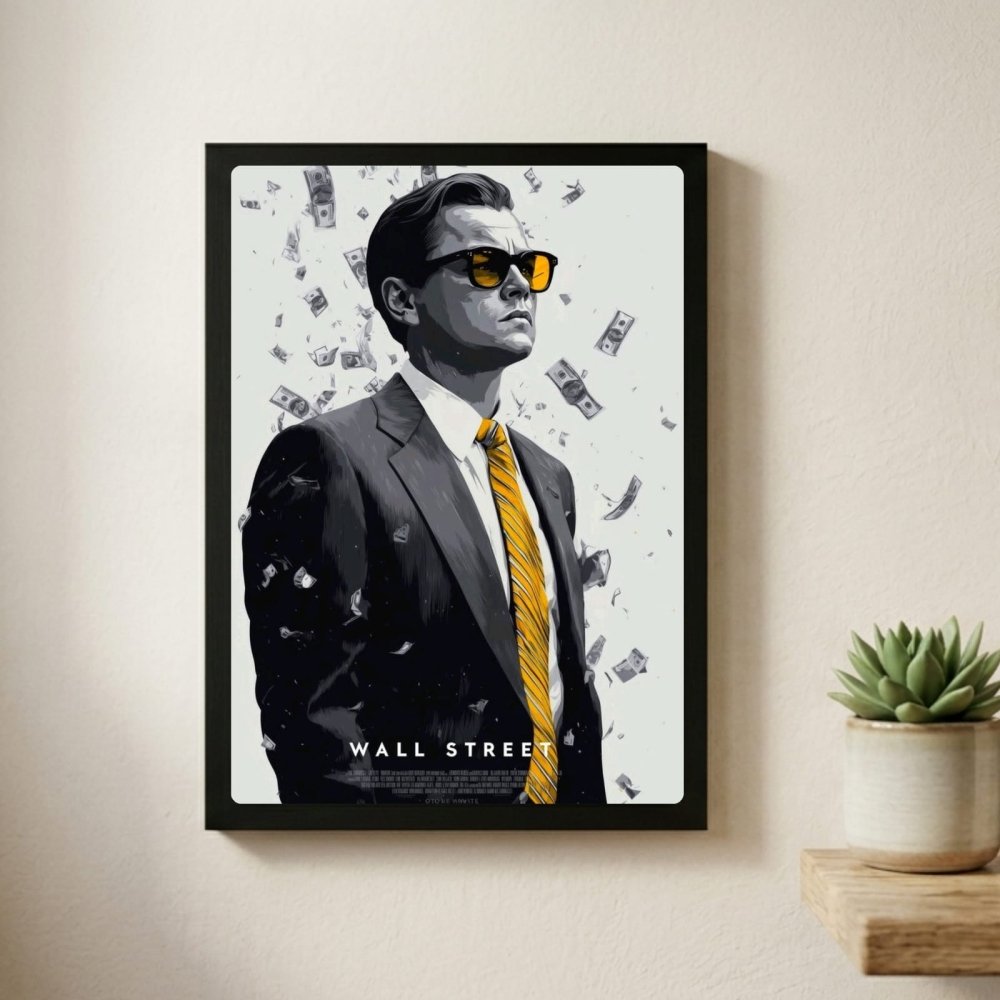 the wolf of wall street - Vibes Districtthe wolf of wall street poster SilverVibes District