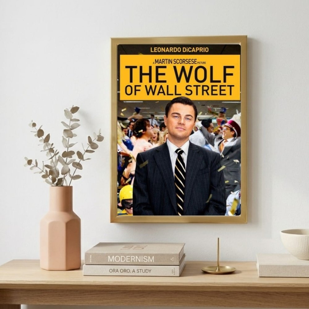 the wolf of wall street - Vibes Districtthe wolf of wall street poster GoldVibes District