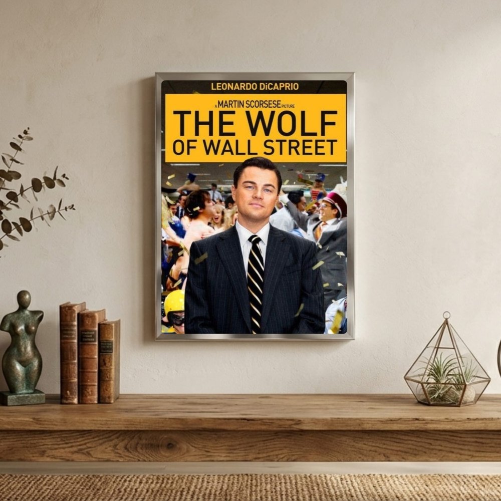 the wolf of wall street - Vibes Districtthe wolf of wall street poster GoldVibes District