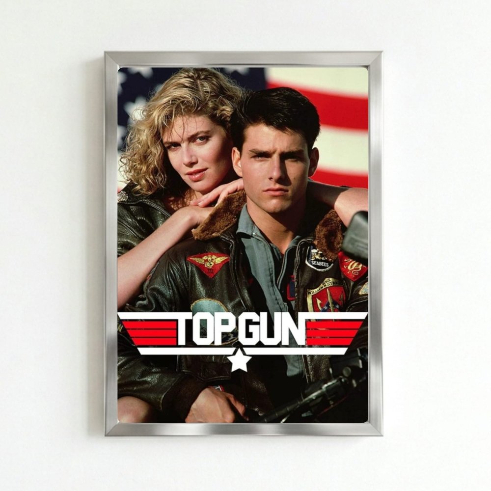 top gun - Vibes Districttop gun poster SilverVibes District