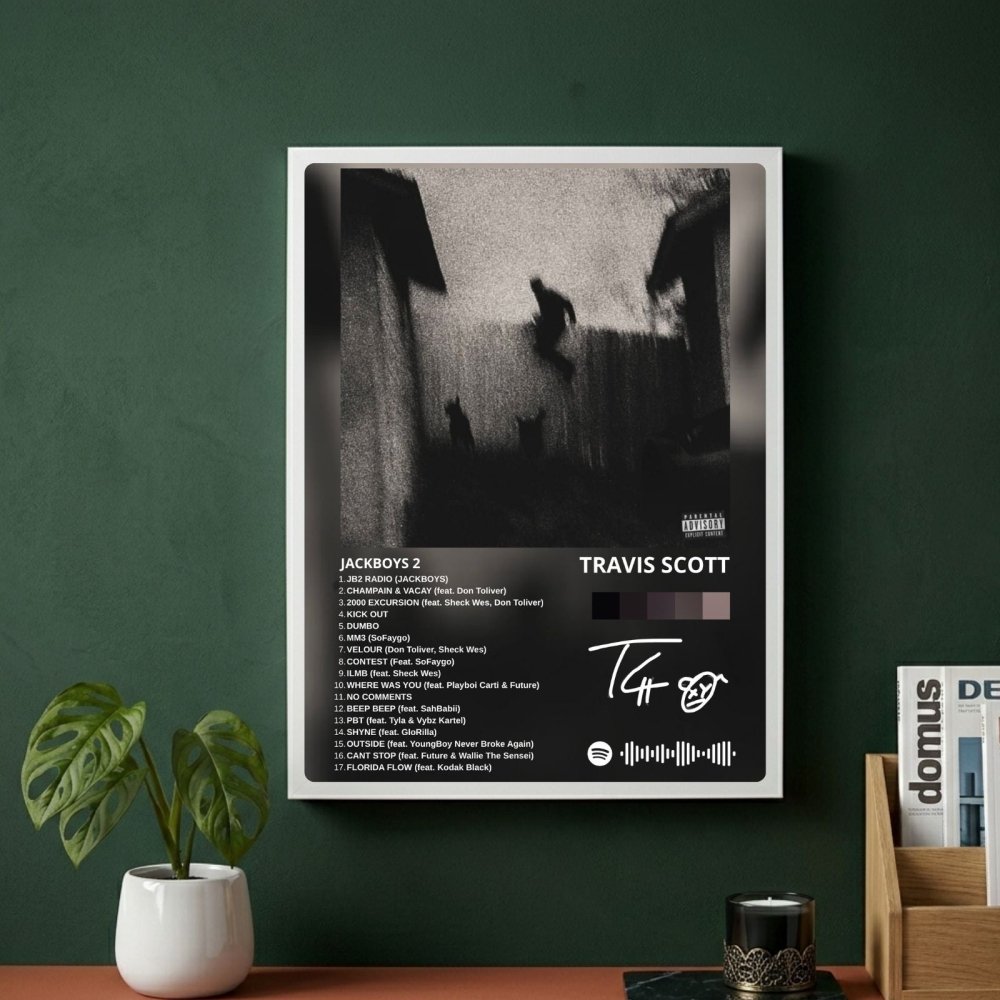 travis scott - jackboys 2 - Vibes Districttravis scott - jackboys 2 poster SilverVibes District