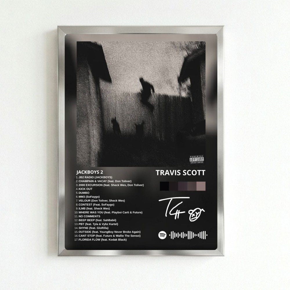 travis scott - jackboys 2 - Vibes Districttravis scott - jackboys 2 poster SilverVibes District