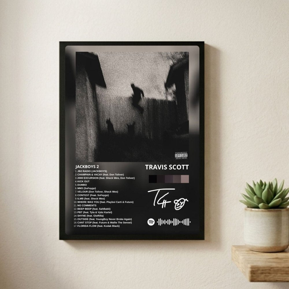 travis scott - jackboys 2 - Vibes Districttravis scott - jackboys 2 poster SilverVibes District