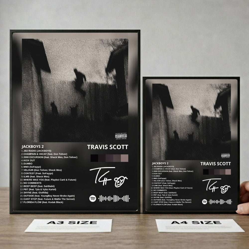 travis scott - jackboys 2 - Vibes Districttravis scott - jackboys 2 poster SilverVibes District