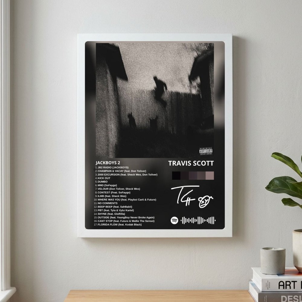 travis scott - jackboys 2 - Vibes Districttravis scott - jackboys 2 poster SilverVibes District