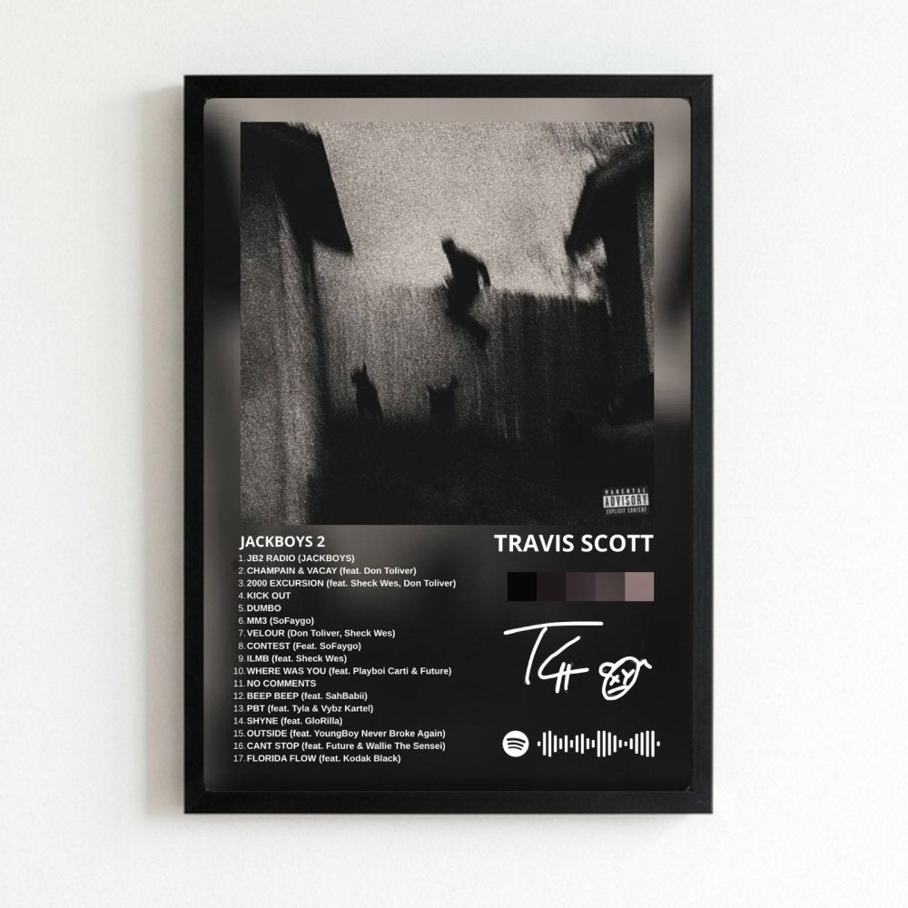 travis scott - jackboys 2 - Vibes Districttravis scott - jackboys 2 poster NeroVibes District