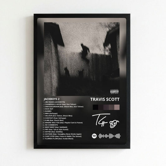 travis scott - jackboys 2 - Vibes Districttravis scott - jackboys 2 poster NeroVibes District