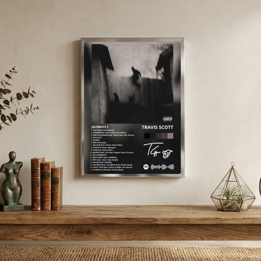 travis scott - jackboys 2 - Vibes Districttravis scott - jackboys 2 poster SilverVibes District