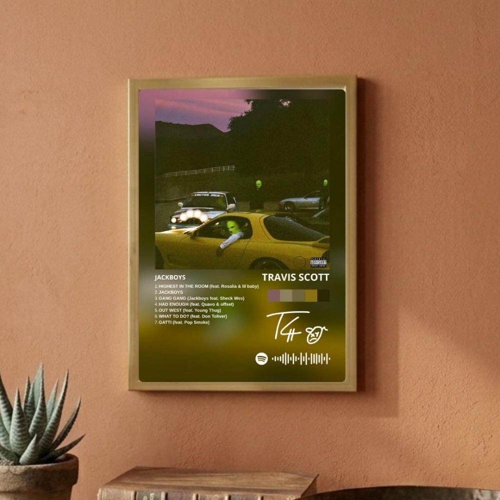 travis scott - jackboys - Vibes Districttravis scott - jackboys poster BiancoVibes District