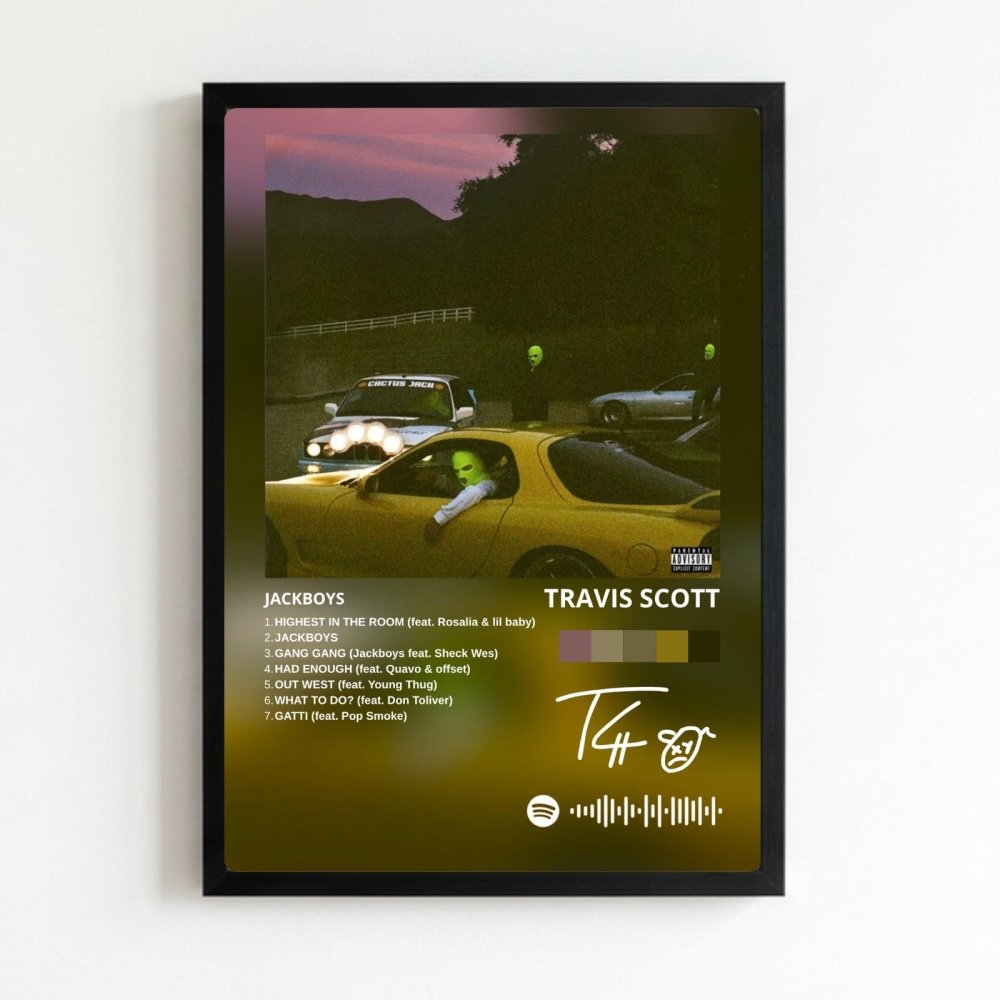 travis scott - jackboys - Vibes Districttravis scott - jackboys poster NeroVibes District