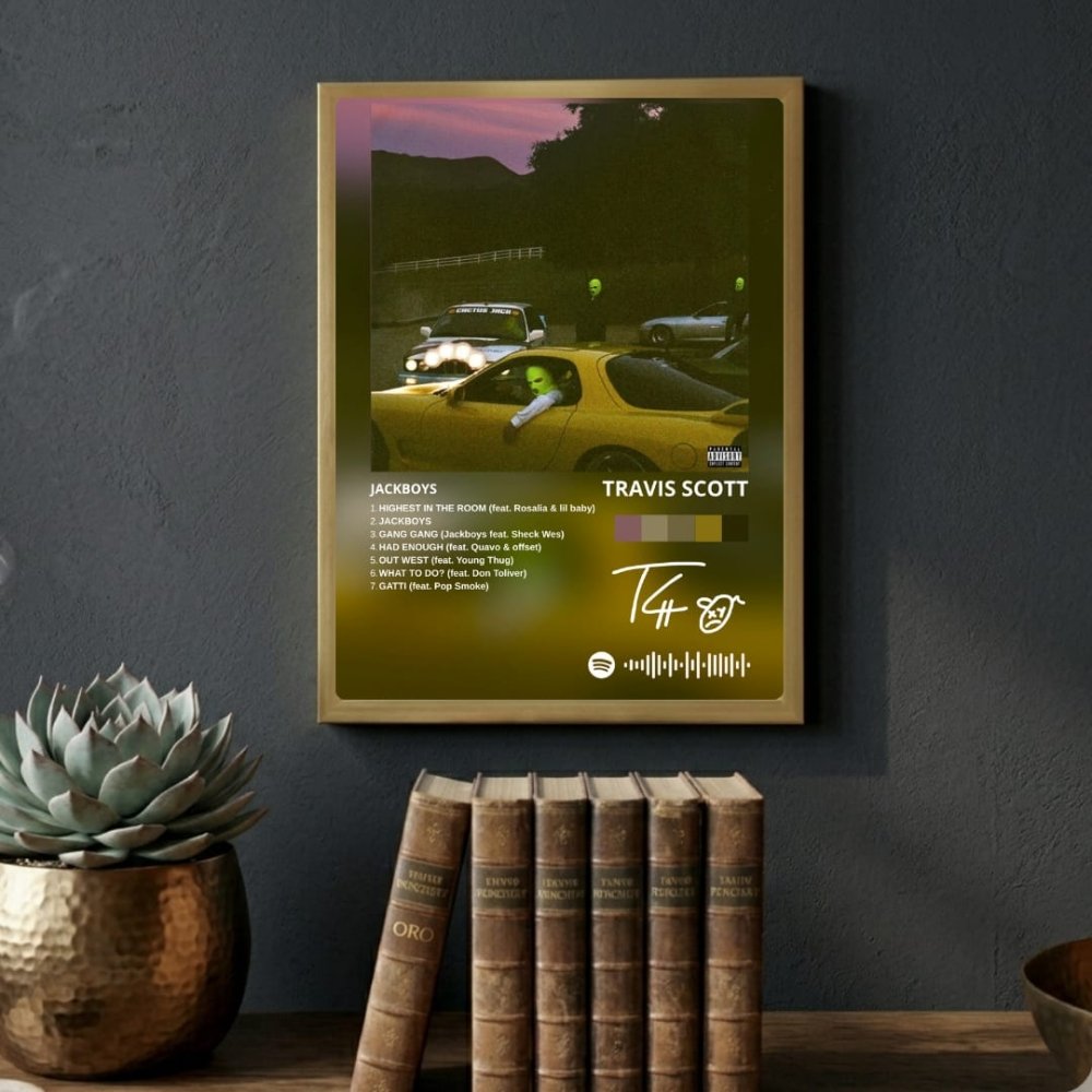travis scott - jackboys - Vibes Districttravis scott - jackboys poster BiancoVibes District