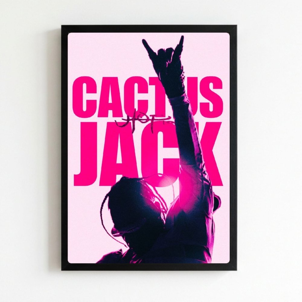 Travis Scott Poster with Frame - Vibes DistrictTravis Scott Poster with Frame NeroVibes District