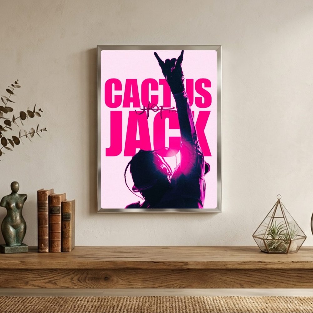 Travis Scott Poster with Frame - Vibes DistrictTravis Scott Poster with Frame GoldVibes District