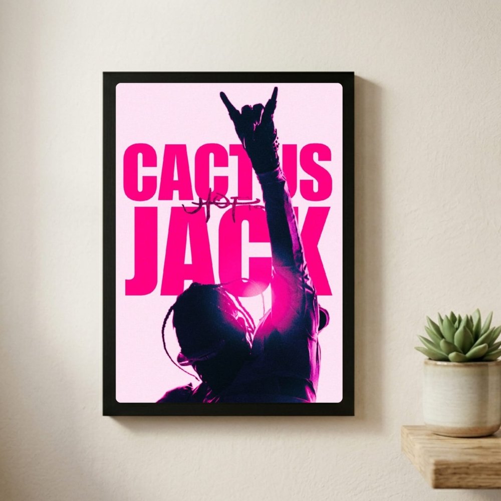 Travis Scott Poster with Frame - Vibes DistrictTravis Scott Poster with Frame GoldVibes District