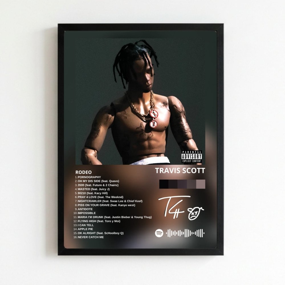 travis scott - rodeo - Vibes Districttravis scott - rodeo poster NeroVibes District