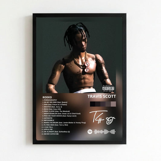 travis scott - rodeo - Vibes Districttravis scott - rodeo poster NeroVibes District