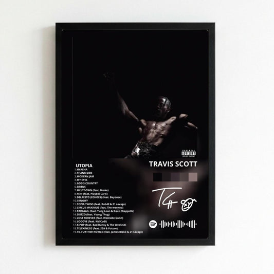 travis scott - utopia - Vibes Districttravis scott - utopia poster NeroVibes District