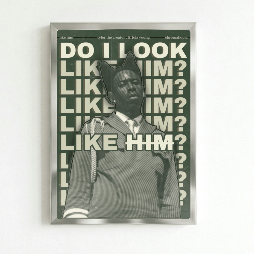Tyler The Creator - Chromakopia Poster with Frame - Vibes DistrictTyler The Creator - Chromakopia Poster with Frame SilverVibes District