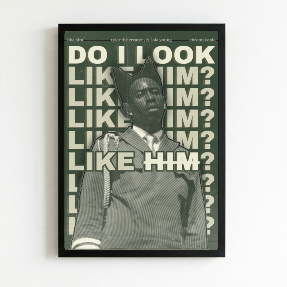 Tyler The Creator - Chromakopia Poster with Frame - Vibes DistrictTyler The Creator - Chromakopia Poster with Frame NeroVibes District